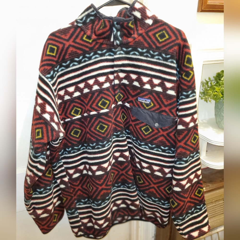 Men's Large Patagonia Synchilla Snap-T Pullover